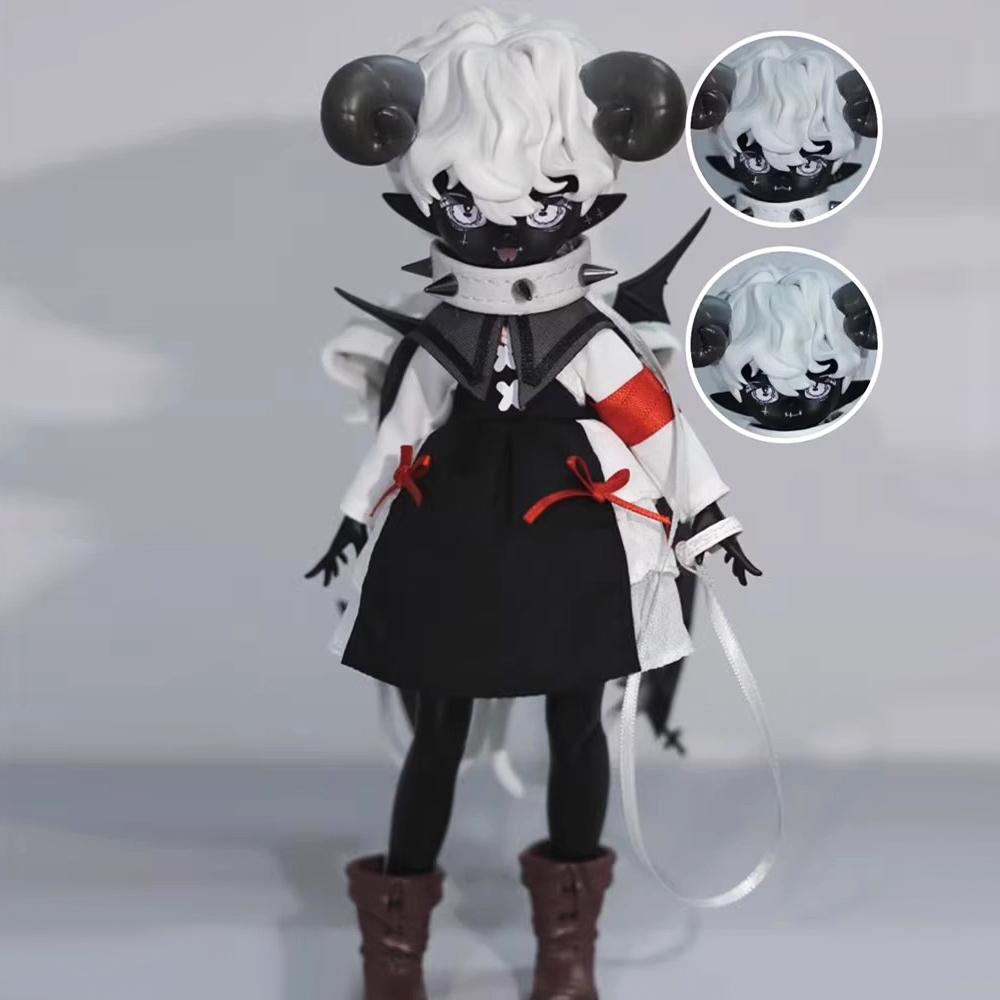 Na stanie Oryginalne Diabelskie Rogi Bjd Blind Box 1/8BJD Ruchoma Lalka Ozdoba Kreatywna Modna Zabawka Wykwintna Lalka Chłopcy Dziewczynki Prezenty