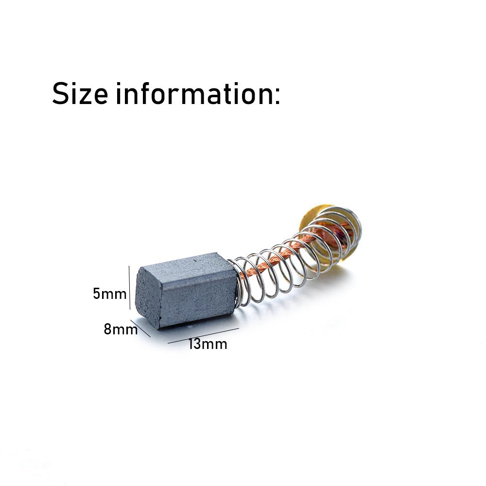 10/20 Pcs High quality Rotary Tool 5x8x13mm Mini Drill Electric Grinder Replacement Generic Carbon Brushes Motors Spare Parts