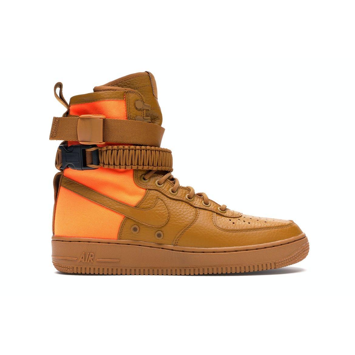 

Кроссовки унисекс Nike SF Air Force 1 Desert Ochre Brown Desert-Ochre-Total-Orange 903270-778