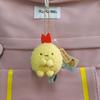 Cute Mini Corner Creature Fried Shrimp And Tapioca Plush Doll Keychain Pendant Toy