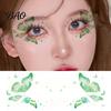 Butterfly Face Stickers Glitter Stickers, Waterproof Temporary Tattoos for Festival Party Stage Water Transfer Decals Makeup, Easy Application