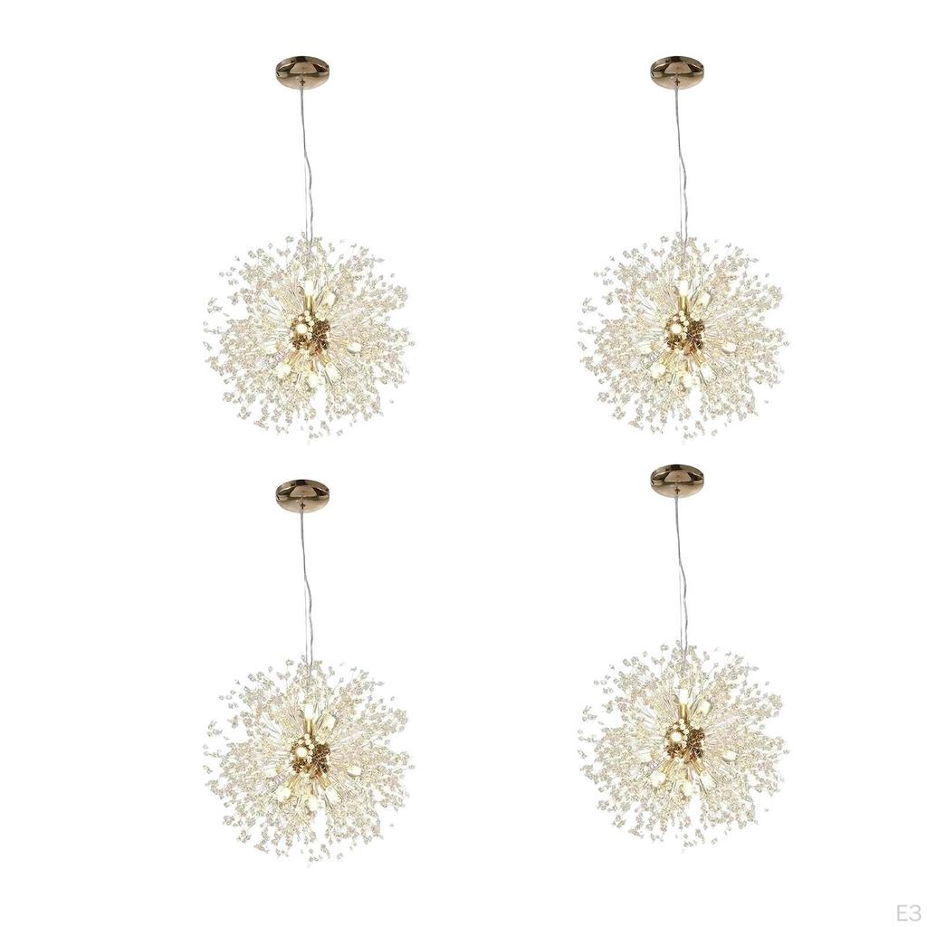 Kristall-Kronleuchter, 8-flammige Deckenleuchte Pendelleuchte für Esszimmer Schlafzimmer Küche