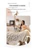 High-End Cream Cat Scratch Resistant Sofa Cover – Four Seasons Universal Thickened Blanket Style