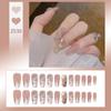 Handmade Press-On Nails – Crushed Diamond Butterfly Glitter Tips Collection