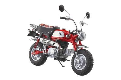 AOSHIMA Skynet 1/12 Completed Bike Honda Monkey Limited Monza Red