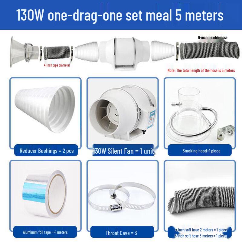

130W Silent Soldering Fume Extractor