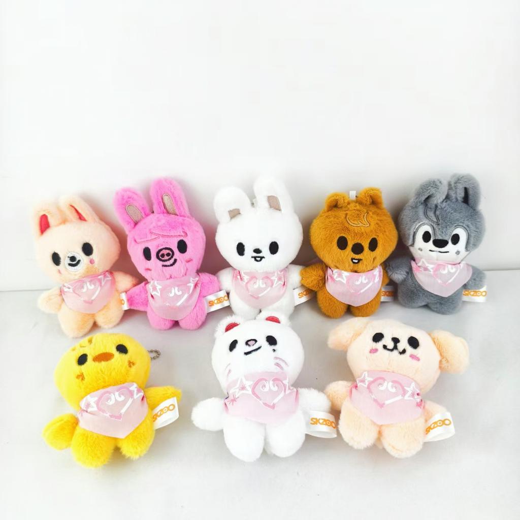 Stray Kids Plush Doll Key Skzoo Plush Cartoon Animal Doll Kawaii Companion Toy Children'S Gift