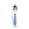 304 Stainless Steel Children's Spoon & Fork Set with Portable Box - Ideal for Baby Feeding and Student Use.