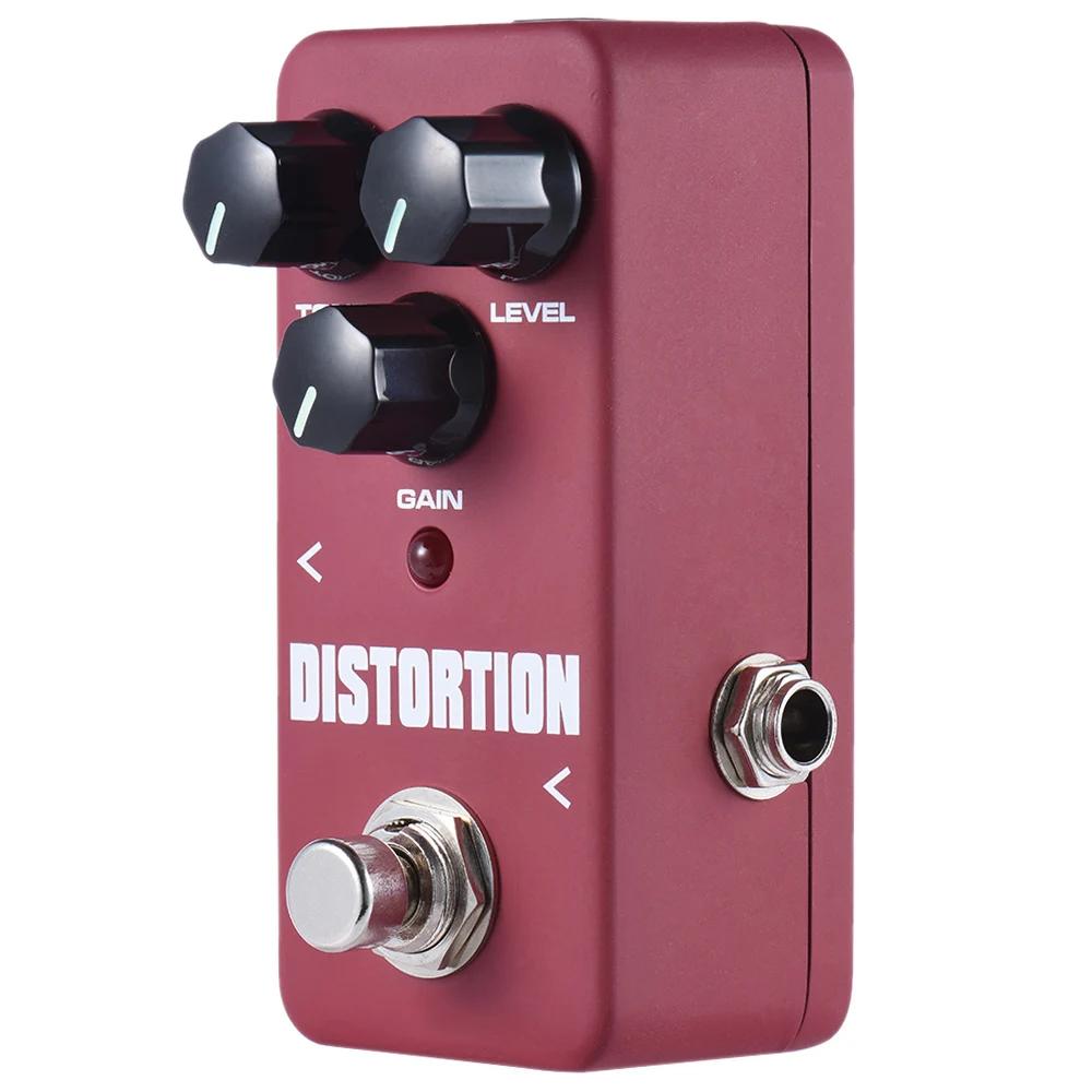 Kokko Distortion Electric Guitarra Effect Peda Two-stage Distortion Connection Effect True Bypass Pedal FCP-2 Guitar Accessory