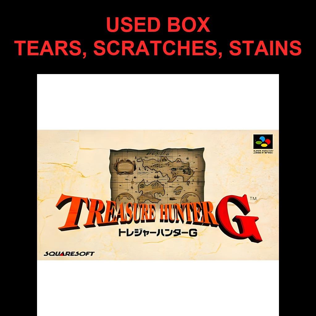 Used Treasure Hunter G SFC SNES Super Famicom SHVC-AEGJ Tested Working Nintendo RPG Square NTSC-J Super Nintendo Cartridge