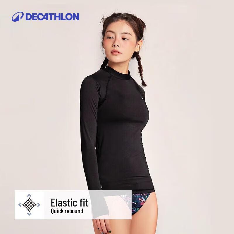 DECATHLON Women's Long Sleeve Two-Piece Rash Guard