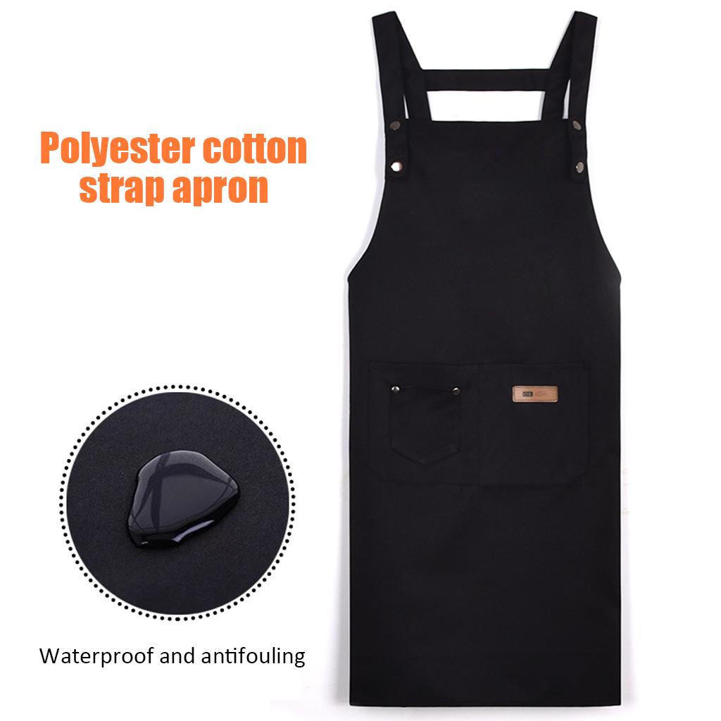 Moda Mutfak Önlükleri Kadın Erkek Şef Iş Önlüğü Izgara Restoran Bar Mağaza Kafeler Güzellik Çivi Stüdyoları