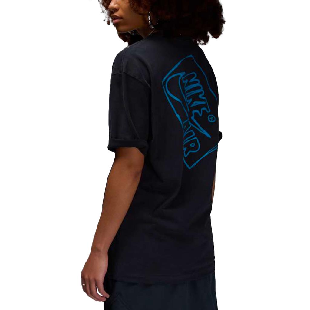 Jordan X Union Collaboration LA Fashion Pullover Comfortable Short Sleeve T-Shirt Men T-Shirts Black IB5115-010