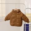 Winter Kids' Down Cotton Jacket - Thickened Velvet Outerwear for Boys & Girls