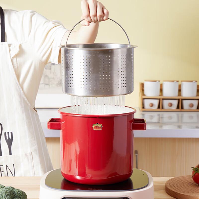 FUJIHORO Japanese Enamel Cast Iron Pot