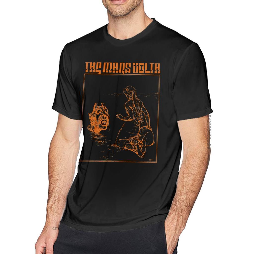 King Crimson Tshirts The Mars Volta T Shirt Man Cute Tee Shirt Graphic Cotton Short Sleeve Fashion Tshirt Camisas