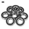 10PCs Ball Bearing 6205‑2RS High‑Speed Rubber Cover for Mechanical Automotive   Motor