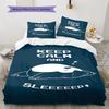 3Pcs Snorlax Bedding Set Kawaii Pokemon Printed Duvet Cover Soft Comfortable Bedroom Decoration