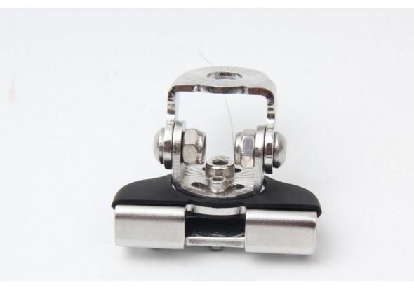 2 Pcs Metal Car 4X4 A Pillar Hood Mount Bracket Clamp Holder For LED Light