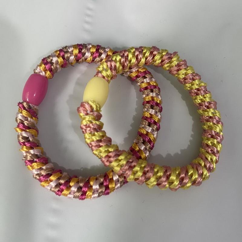 2 teile/satz Mode Knekki haar Elastiek Haar Krawatte Für Frauen elastische haar gummibänder mädchen haar seil dame haarbänder zubehör