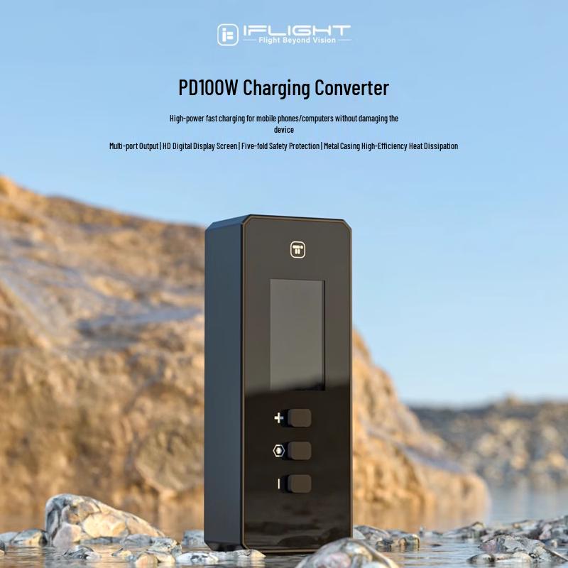 Convertitore di Alimentazione IFlight PD100W da XT60 a Type-C/USB (Versione NC)