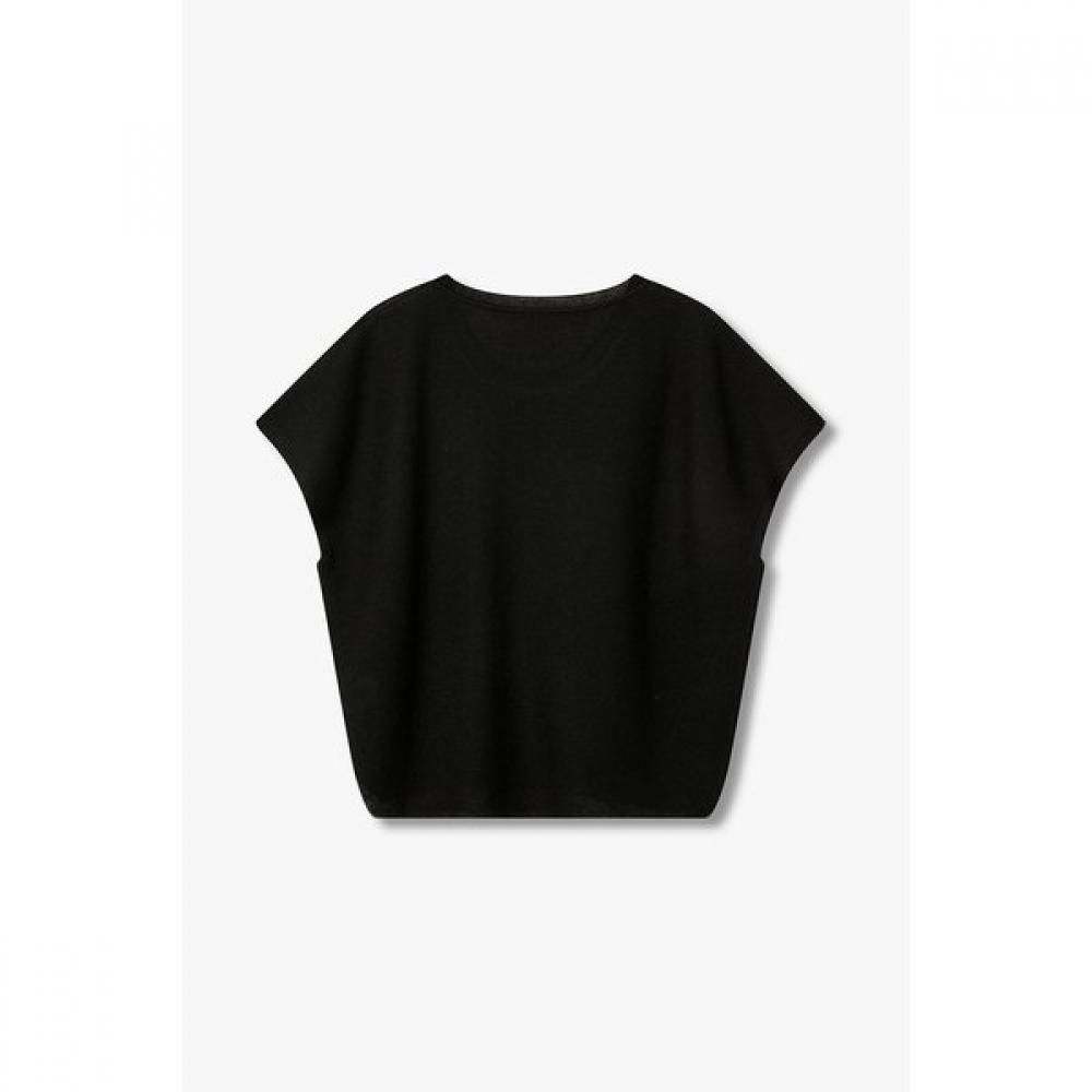 Vov Loose Fit Unbalanced Knit Pullover 7156250008