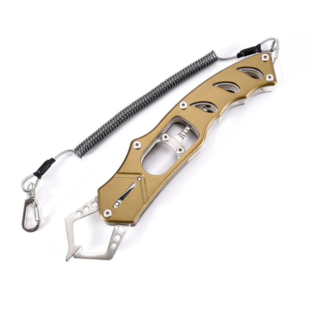 Catch Fish Fish Nose Pliers Aluminum Zinc Zinc Alloy Fishing Lip Grip Grabber Fishing Harpoon