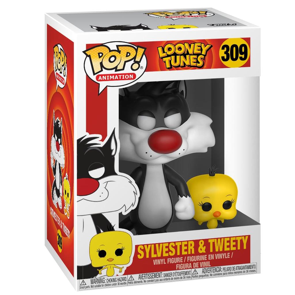 FUNKO Looney Tunes Sylvester Tweety POP! ANIMATION - &