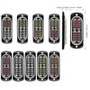 Universal 20Led Dc12-24V Warning Lights Beacon Emergency Hazard Marker Grille Lamp Bar Tow Truck Trailer Flashing Strobe Lamp