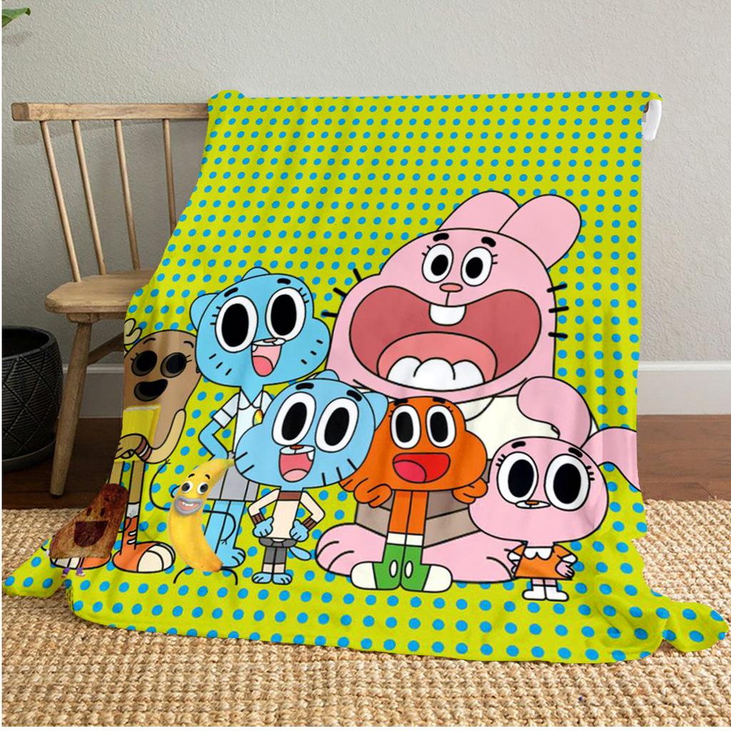 Friends Gumball Soft Comfortable All Seasons blanket Sofa Office Naps blanket Outdoor Travel throw Perfect Gift