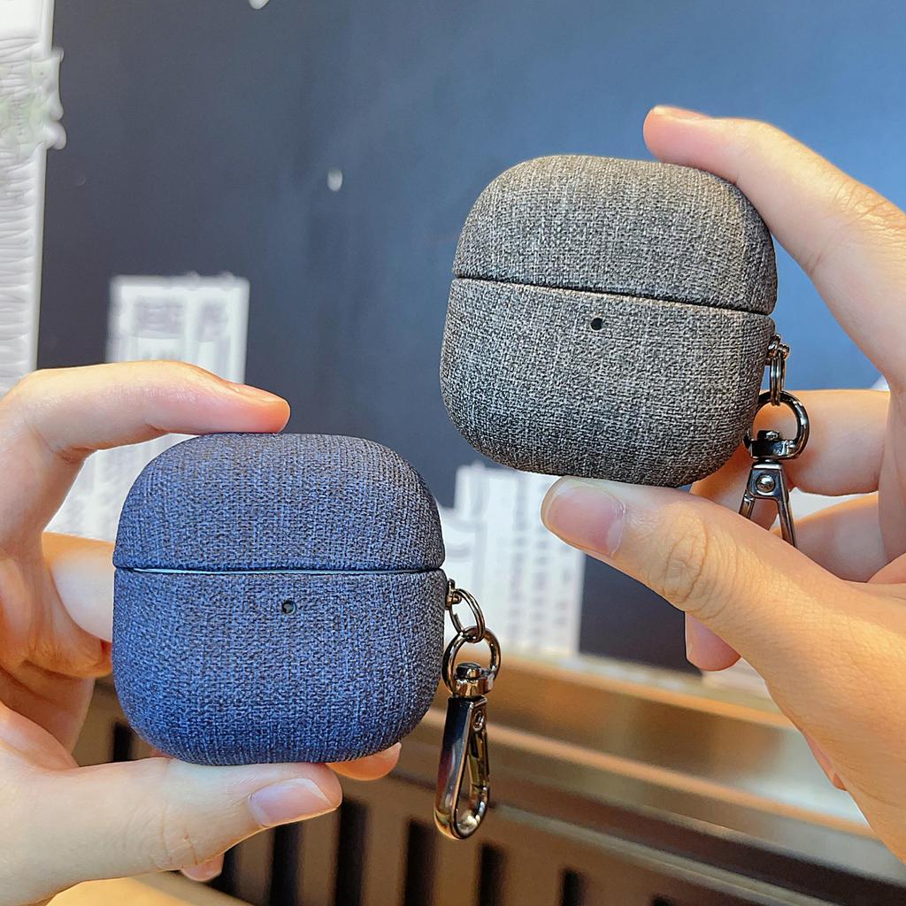 Huawei FreeClip2 Kopfhörerhülle - Einfache Schutzhülle mit Jeansmuster