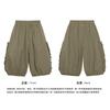 Girls Kids Thin Cropped Lace Trim Casual Anti Mosquito Summer Pants