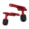 Motorcycle Frame Slider Aluminum Alloy Red Antirust Replacement for CBR500R CB500X 2019+