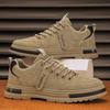 Fashion Spring and Autumn Men's Shoes New Breathable Work Safety Shoes Trendy Versatile Non-slip Sports Comfortable Low-top Flats Shoes