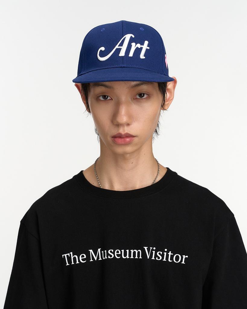 THEMUSEUMVISITOR Art Icon Embroidery Cap (Blue)