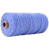 3mm Colored Cotton Rope for DIY Weaving, Tapestry, Binding, and Decorative Use