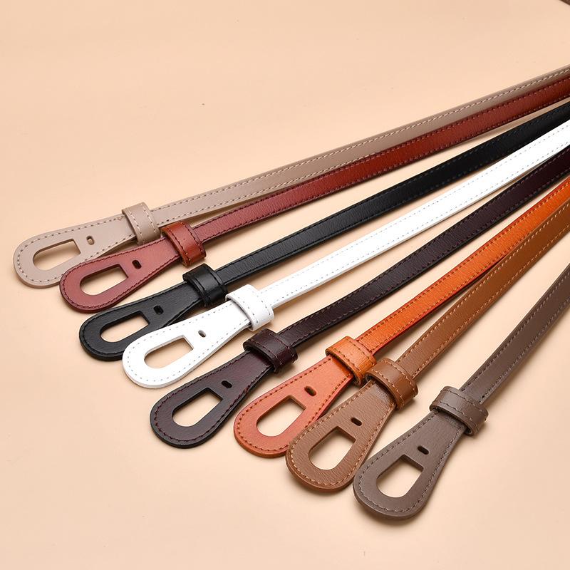 New Style, Women's Genuine Leather, Slim Waistband, Decorative Strap, Waist Seal, Versatile Dress, Vintage Leather, Women's Belt