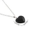 Love Pendant Necklace Drop-Shaped All-Match Crystal Charming Fashionable Necklaces Special Design Women Chain Decoration