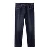 CAMEL Men's Straight-Leg Fleece-Lined Washed Jeans M13CAJB091