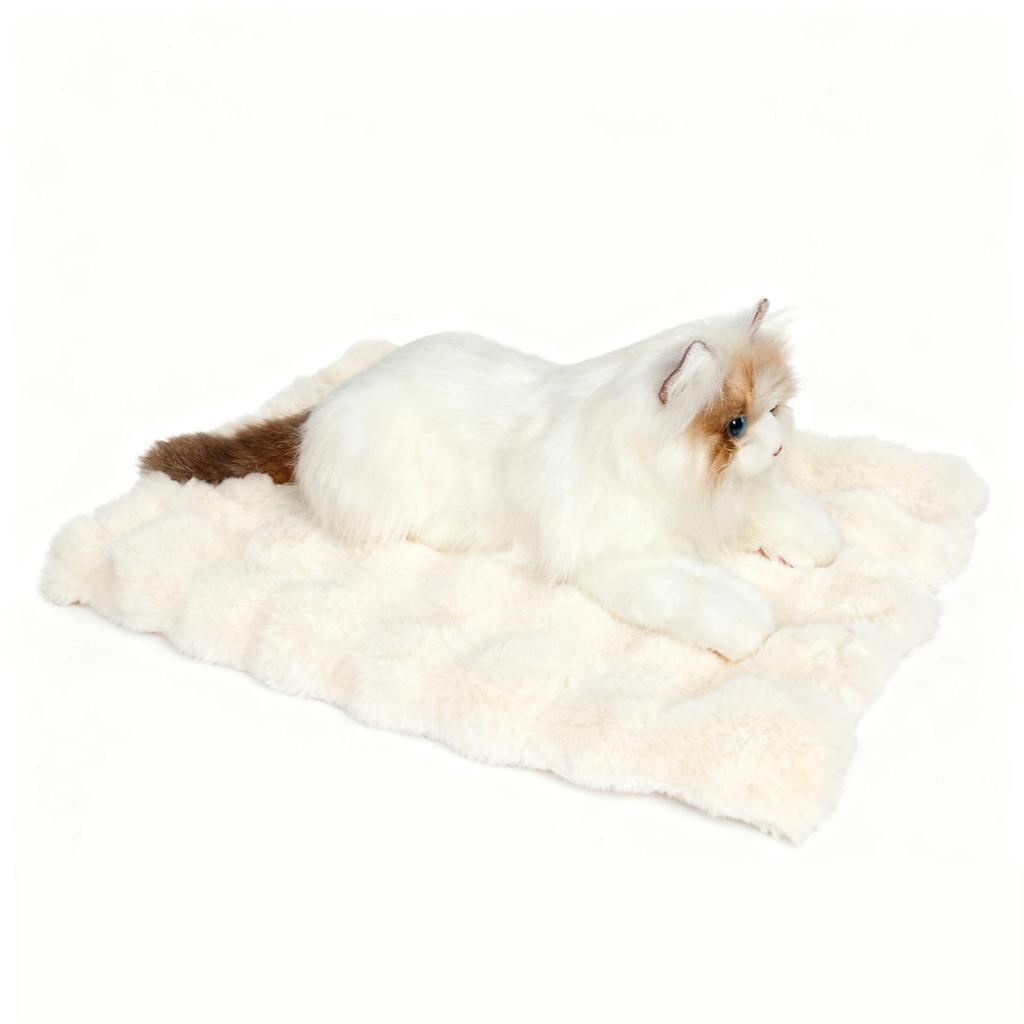 Fluffy and Soft All Season Universal Pet Blanket Washable and Easy To Clean Cat Sleeping Pad Winter Thick and Warm Dog Blanket