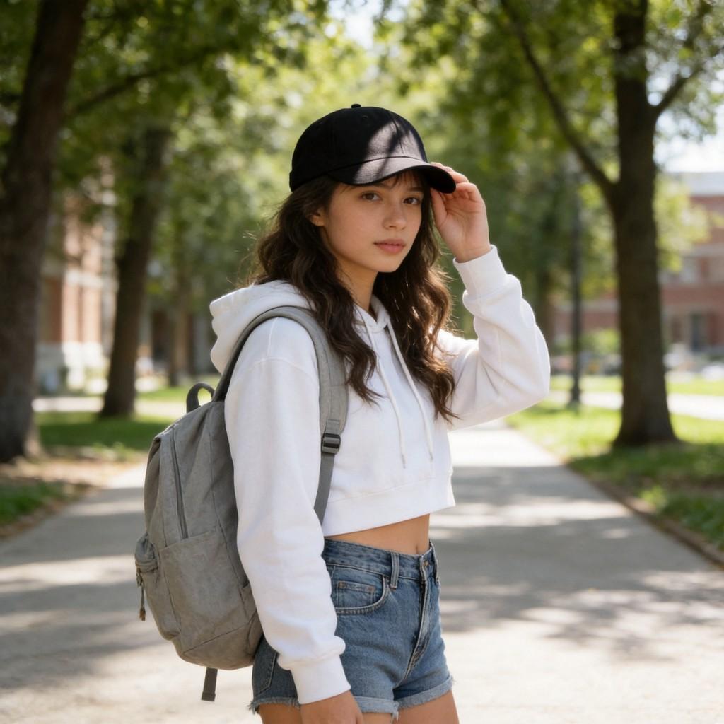 Baseball Cap Men Women Short Visor Sun Guard Cap With Adjustable Strap For Sports