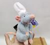 Cute Chef Mouse Magnetic Shoulder Plush Toy Creative Backpack Pendant Doll