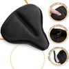 Wide Big Bum Sporty Thickened Bike Seat Pad Cycling Accessories Silicone Saddle Cover Gel Cushion