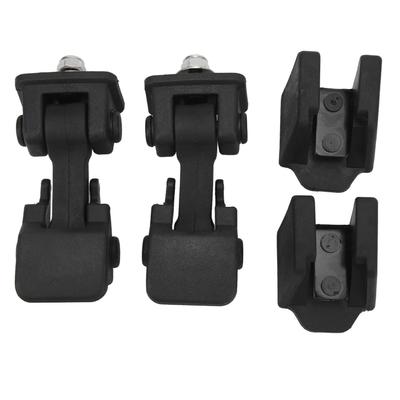 2Pcs Hood Latches High Safety Protective Hood Latch Locking Catches Kit for Wrangler TJ 1997 To