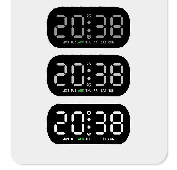 Digital LED Alarm Clock with Date | Dual Alarm & Multifuntional Design | Model 5507