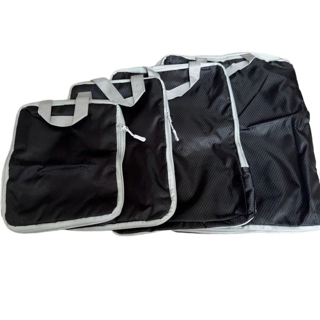 Travel Pouch Compression Bag Washable Can Be Fully Washed Spring Black