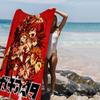 Hot Cool Anime G-Gachiakuta Beach Towel Colorful Bath Towels for Girl Microfiber Quick Dry Custom Sand Free Yoga Spa Gym Pool