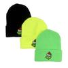 Grinch Green Hair Monster Christmas Hat Vintage Style Autumn and Winter Embroidered Knitted Hat Cold Hat