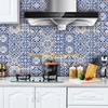 F26C Tile Wall Sticker Set of 24 Peel and Stick Tile Backsplash Wallpaper Glass Decor for Car Glass Window Mirror Multi-use