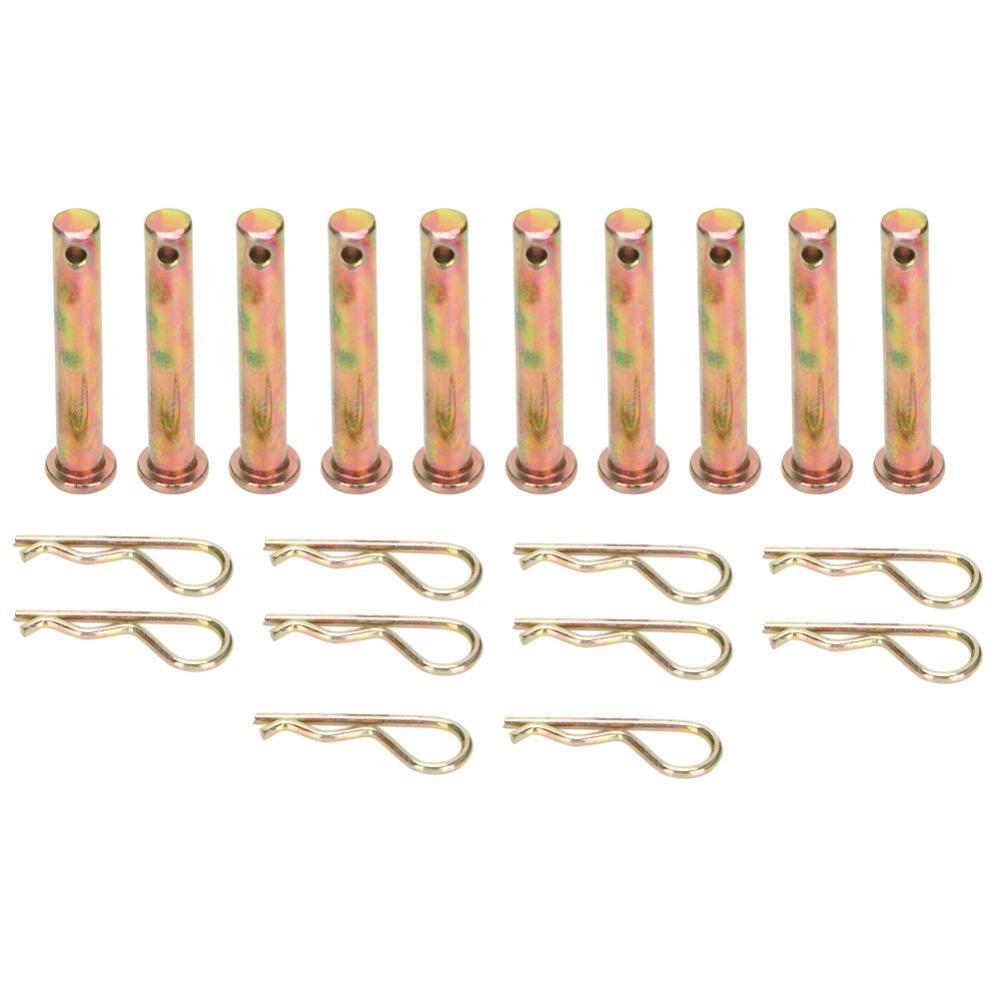 10pcs R Shaped Clevis Pin Set R Type Engine Accessories Convenient Farming Machine Parts Tractor